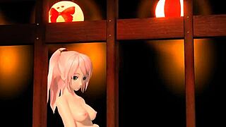 megurine luka and meiko goddess in full nude mod
