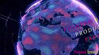 Ebony girlfriend bangs boyfriend in kitchen first time with big tits group monster cock