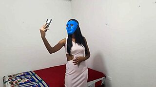 Indian Latina Creates Homemade Video, Admits Desire to Fuck Subscribers