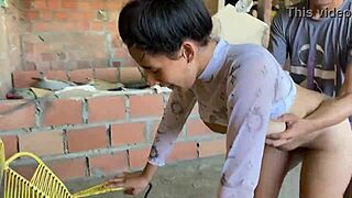 uhh i fuck my boss for her big pussy and milk her tit, like bending over this latina in lingerie with doggystyle and blowjob