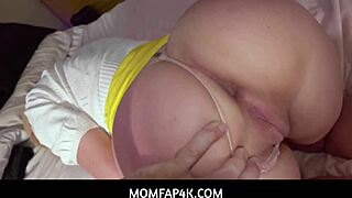 My Horny Milf Stepmom Spencer Scott Sucked My Big Dick After Getting Fucked.