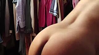 I modelings my new red lingerie sexy