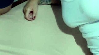 sucked the guy's dick at home and got horny