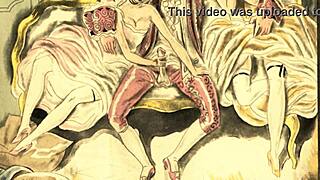 Vintage drawings showcase classic erotic art from the past