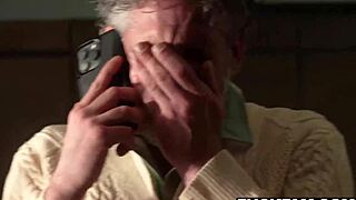 Stella Luxx Gives Blowjob and Ass Play in POV