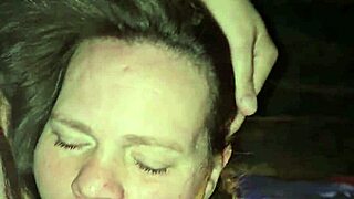 Milf Sucks and Plays with Tits