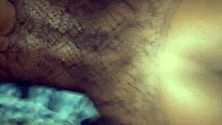 Young Ebony Girl In Doggystyle Creampie With Monster Cock