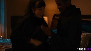 happy newlyweds puck and isiah maxwell fuck in haunted house