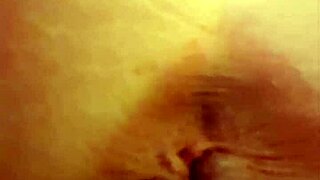 pissing on toilet with anal winking and squirting for mommy in pov golden shower