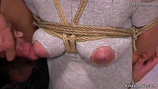 Tied Up Trainee Learns Rough Techniques