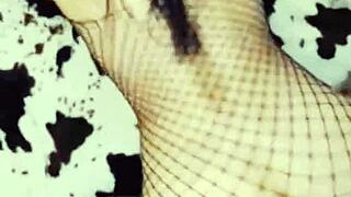 A Milf Dances Striptease With Masturbation Then Takes Big Cock In Tight Holes POV