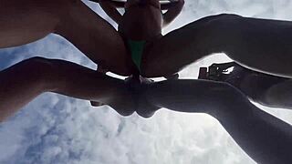 Lost video of young orgy in forest.