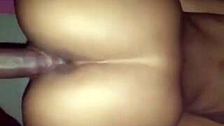 Sexy ebony lightskin gets her big ass fucked