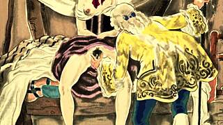 Vintage drawings showcase classic erotic art from the past