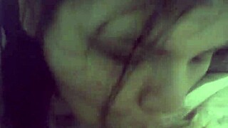 deepthroat time with latina milf couple cum in mouth creampie