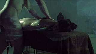 luca borromeo sensual and erotic massage with shaved tits and ass