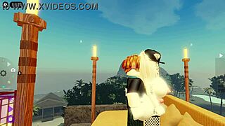 teen abby fucks outdoors hard!