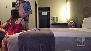 hotnannimx starts her porn career after casting with group blowjob