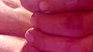 Admiring her photos with a slap