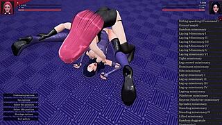 Raw Femdom Lesbian Action