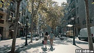 MILF Cassie Del Isla explores Barcelona and enjoys adventures.