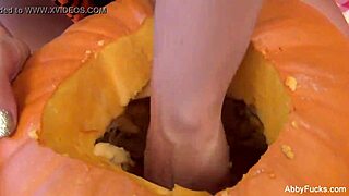 Abigail Mac's Halloween Solo Masturbation!
