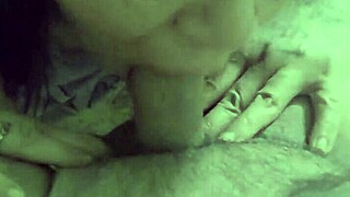 deepthroat time with latina milf couple cum in mouth creampie