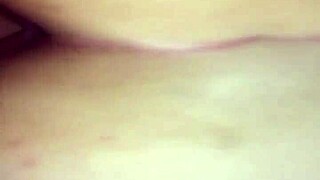 Look at this wife with her soaking wet pussy, bent over in doggystyle.