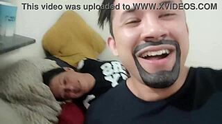 stepdaughter rides daddy while wife is on period