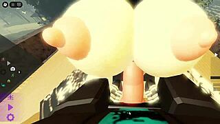 teen abby fucks outdoors hard!