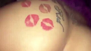 lightskin ebony slut with big ass cheats by sucking cock and getting creampied outdoors before date.