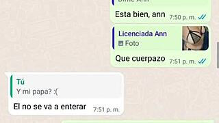 My stepmother gets hot in the shower, flashing her big natural tits while chatting with me