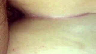 Look at this wife with her soaking wet pussy, bent over in doggystyle.