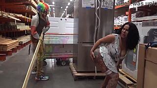 Deep Emotions Surge as Queen Rogue Gets Bent Over by Gibby the Clown Outdoors