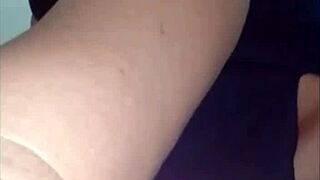 sexy latina milf masturbates, touching herself and playing with her toy seductively