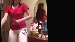 hot indian girl dancing privately with friends