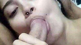 debora prado gives a sloppy blowjob every night before bed