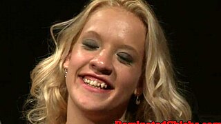 European Woman Faces Discipline Before A Special Treat