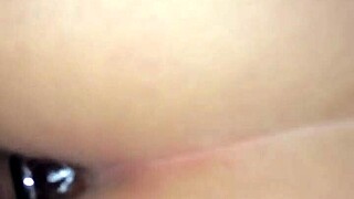 She plugs her ass for intense anal fucking