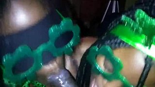 Sloppy Double Blowjob On Monster Cocks