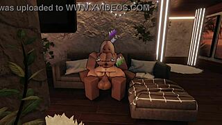 Fucked a blond cow slut with rough ass and tits action, cum in mouth