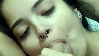 debora prado gives a sloppy blowjob every night before bed