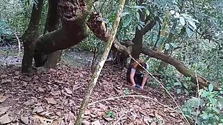 He paid to see my pussy in the park