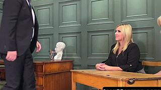 Stepmom Charlie Rae and Gigi Patsy Suck Principal's Cock in Threesome