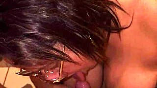 My Stepmother Catches Me With Her Panties And Sucks Me Off!