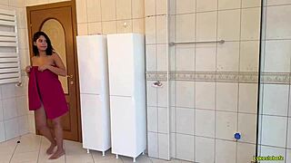 i fucked my stepdaughter's hairless pussy in the bathroom with humiliating piss on her face