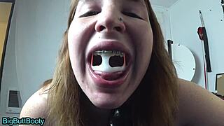 Curvy ebony rides monster cock, dripping milk from her saggy tits