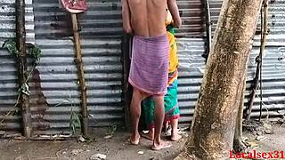Ebony couple webcam hardcore anal fucking and assfucking in outdoor Bengali boudi sex video