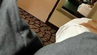 Doggy style passion in public park