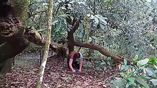 He paid to see my pussy in the park